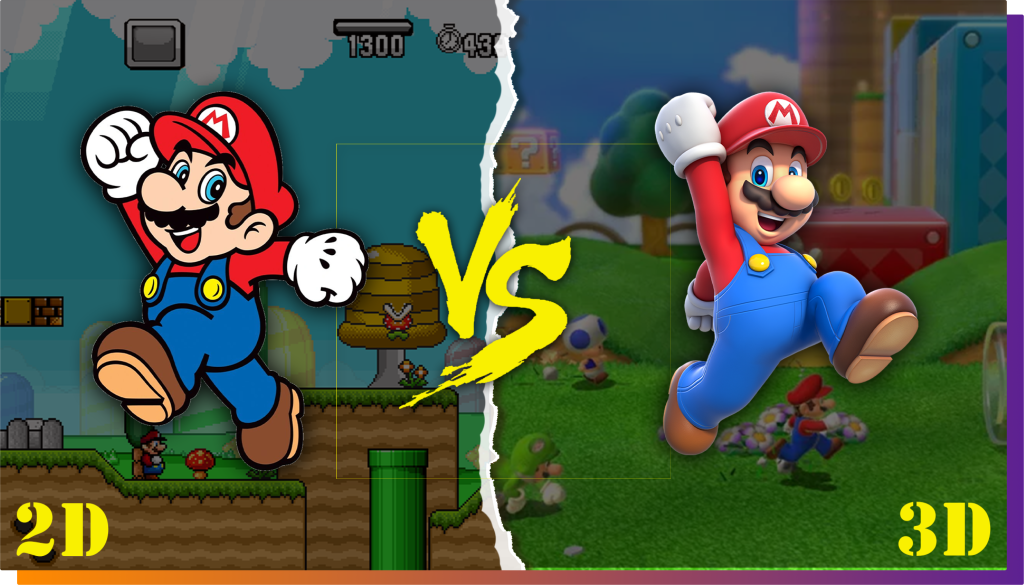 2D vs 3D Game Development